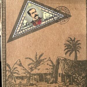 Vintage Ivory Coast Trading Post alphabet rubber stamp letters